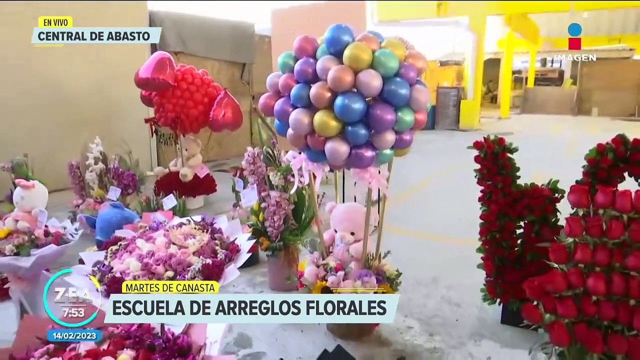 Así el precio de los arreglos florales este 14 de febrero en la Central de Abasto CDMX