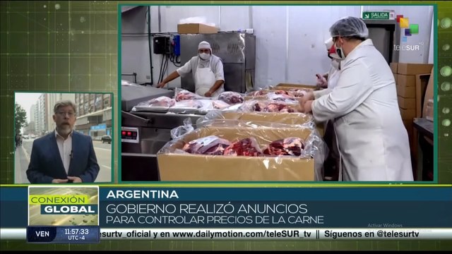Gobierno argentino anuncia medidas para contener precios de la carne