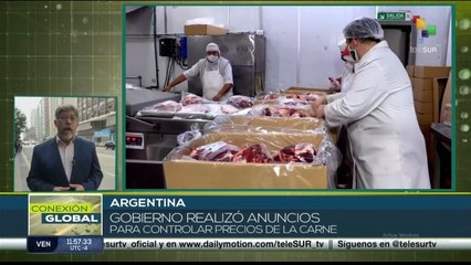 Gobierno argentino anuncia medidas para contener precios de la carne