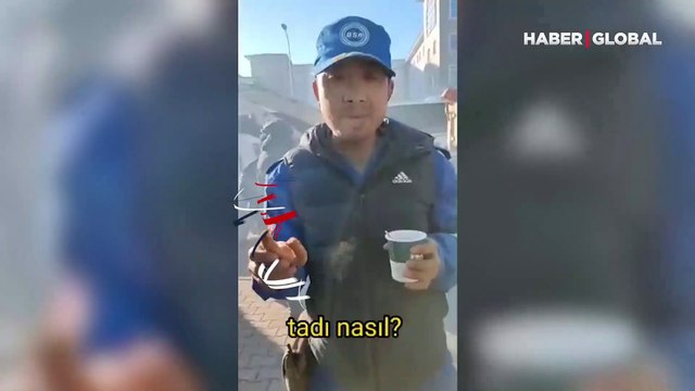 Çinli arama kurtarma ekibine çay ve simit ikram edilince ortaya bu görüntüler çıktı