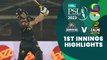 1st Innings Highlights | Karachi Kings vs Peshawar Zalmi | Match 2 | HBL PSL 8 | MI2T
