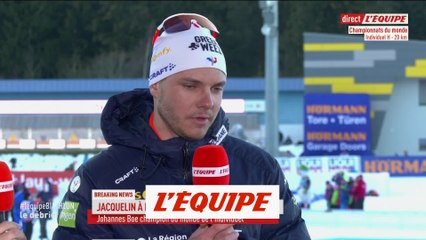 Jacquelin : «Un manque d'énergie global» - Biathlon - Mondiaux (H)