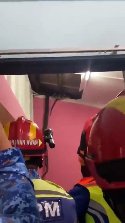 Ce qu'ils découvrent dans le faux plafond fait froid dans le dos... énormes serpents