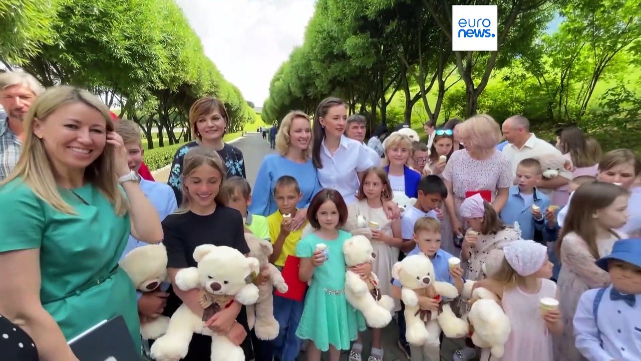 Russian forces have taken hundreds of Ukrainian children away from their families, new report finds