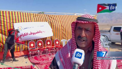 انطلاق مهرجان راعي الهدلا للهجن والتراث في وادي عربة
