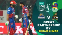 Great Partnership By Imad Wasim & Shoaib Malik | Match 2 | HBL PSL 8 | MI2T
