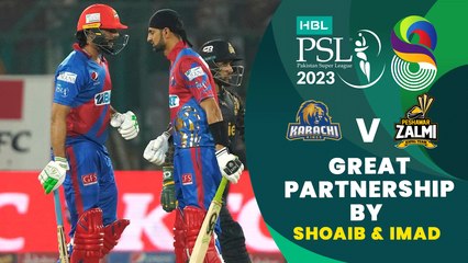 Great Partnership By Imad Wasim & Shoaib Malik | Match 2 | HBL PSL 8 | MI2T
