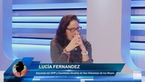 LUCIA FERNÁNDEZ: Cuando eres un partido constitucionalista tiendes la mano en beneficio del pueblo