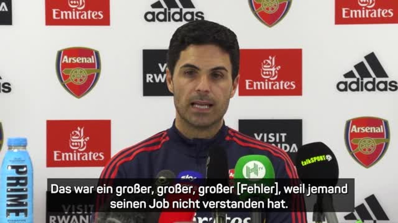 Arteta kritisiert VAR: 'Job nicht verstanden'