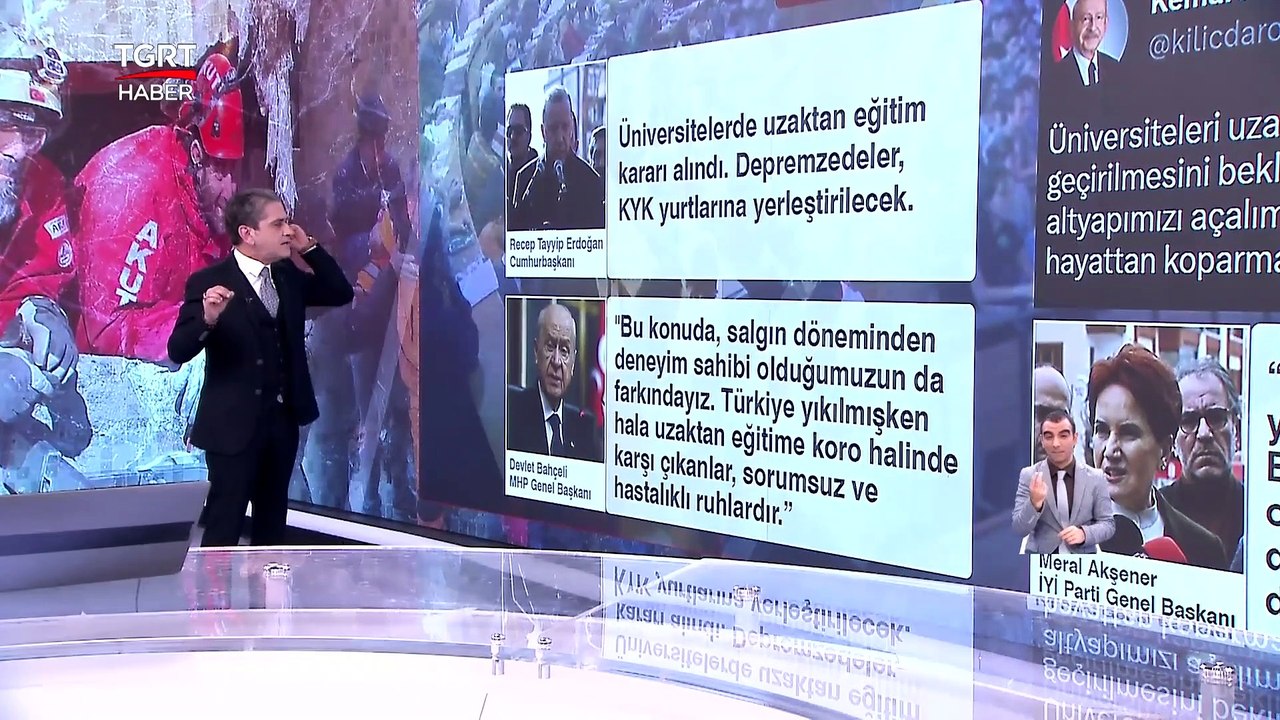 Üniversitelerde Uzaktan Eğitime Tepkiler: Kim, Ne Dedi? - Tuna Öztunç İle TGRT Ana Haber