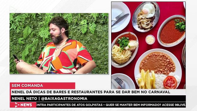 Central 98 | O Sem Comanda entra no ritmo do carnaval de BH