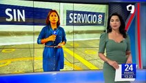 Metro de Lima: suspenden servicio de las estaciones de Angamos hasta Villa El Salvador