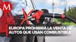 Parlamento Europeo aprueba prohibir venta de vehículos de gasolina y diésel en 2035