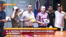El 2° Festival Cervecero Una + será este sábado 18 de febrero