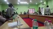 नगरपालिका थानागाजी की बजट बैठक में पार्षदों का हंगामा, फेंकी कुर्सी व पानी की बोतलें