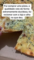 Consumidor reclama de pizza em Cajazeiras e recebe invertida: "Se você não gostou, morra"