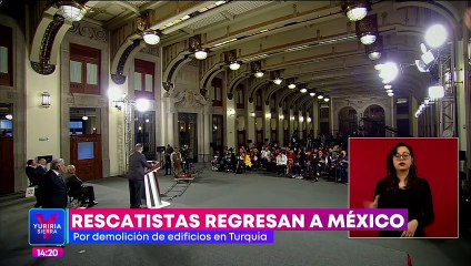 La embajada de Turquía en la CDMX llama a seguir ayudando