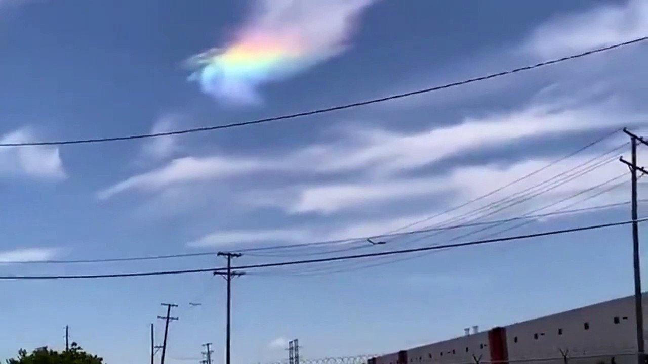 Strange Clouds in Chicago, US