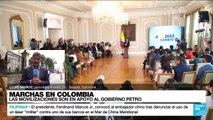 Informe desde Bogotá: marchas en apoyo al presidente Gustavo Petro