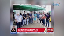 Cruise Ship Tourism sa Pilipinas, buhay na ulit | UB