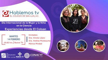 Hablemos del papel de las mujeres y las niñas en la ciencia.