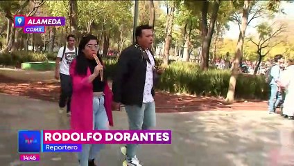 Así celebran capitalinos el Día del Amor y la Amistad