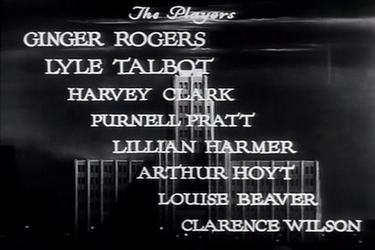 A Shriek In The Night - Full Movie Ginger Rogers, Lyle Talbot, Harvey Clark, Purnell Pratt part 1 2