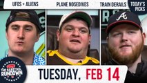 Planes, Trains, and UFOs | Barstool Rundown - February 14, 2023