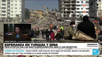 Informe desde Adana: autoridades aseguran que están por terminar operaciones de rescate