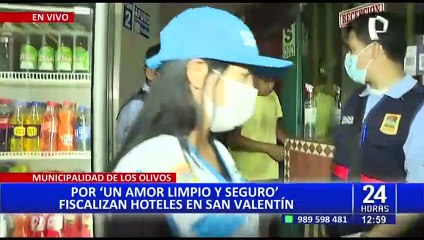 San Valentín: municipio de Los Olivos fiscaliza hostales en el Día el Amor