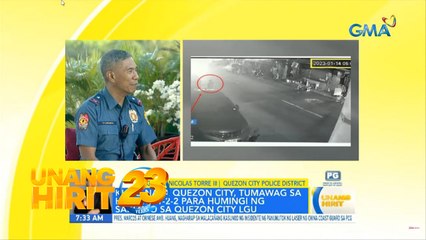 Ano ang dapat gawin kung ikaw ay maho-holdap? | Unang Hirit
