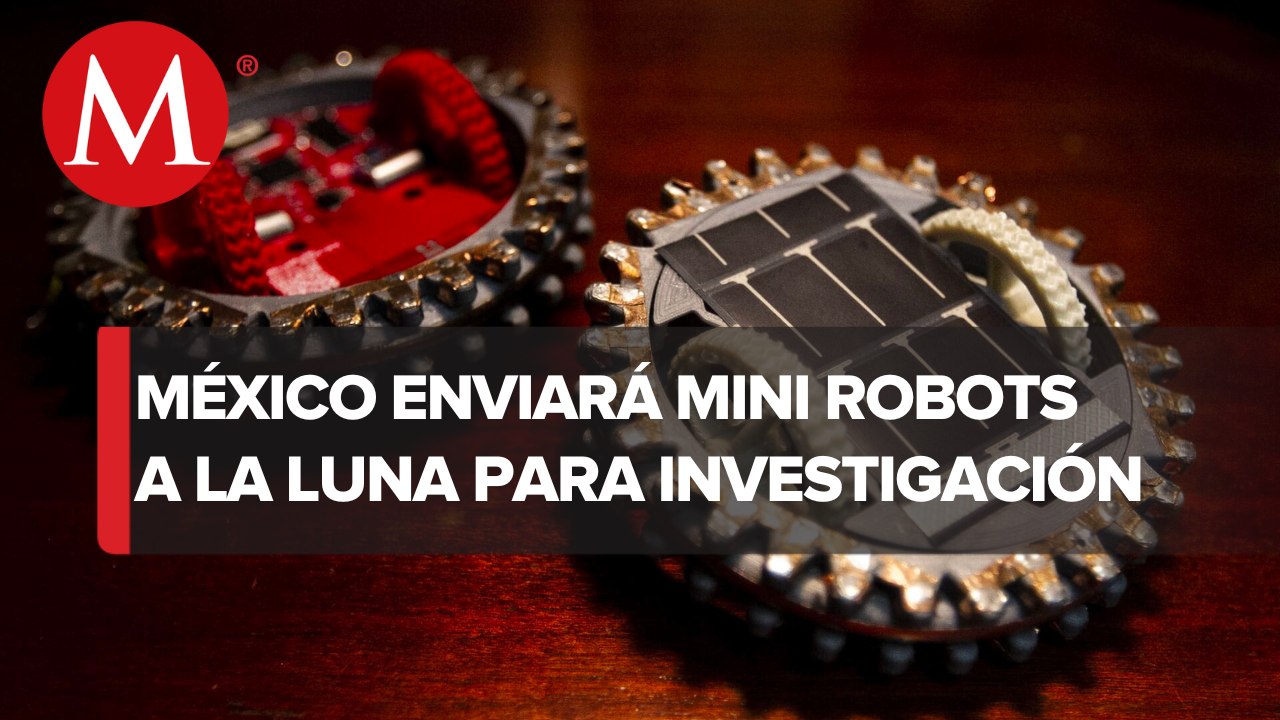 México construye 5 mini robots autónomos que serán enviados a la luna