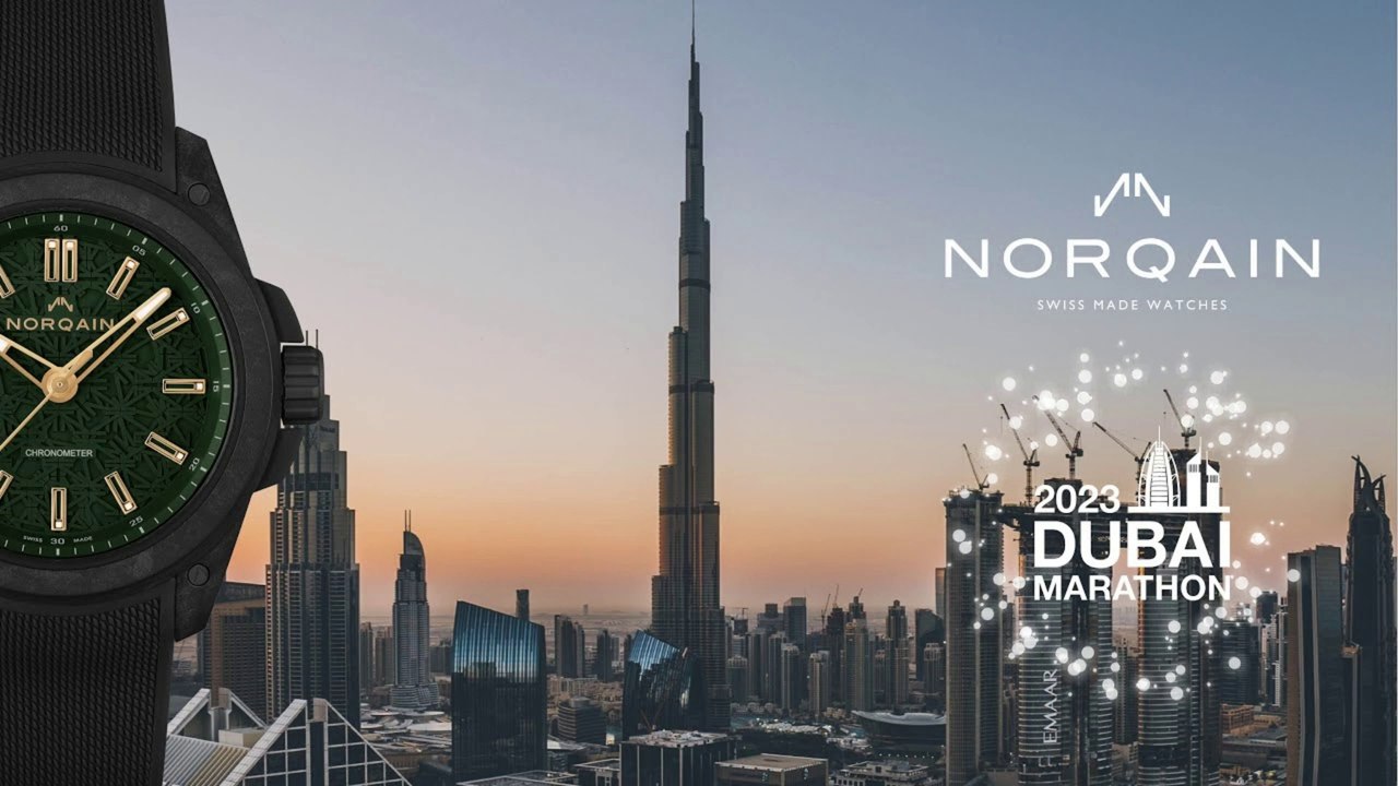 Athlete or influencer? Get your Norqain Wild One DUBAI Marathon Limited Edition