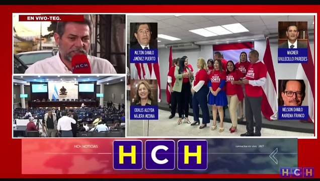 Partido Liberal oficializa su lista de cuatro postulantes a Magistrados de la CSJ