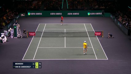 Medvedev v Van de Zandschulp | ATP Rotterdam Open | Match Highlights