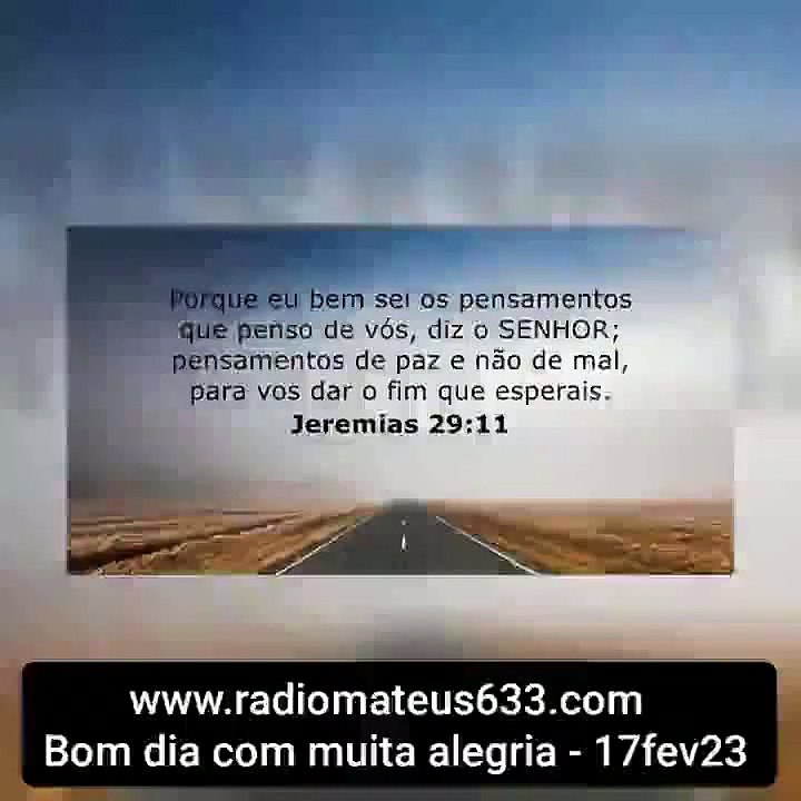 17fev23 - Devocional Rádio Mateus 633