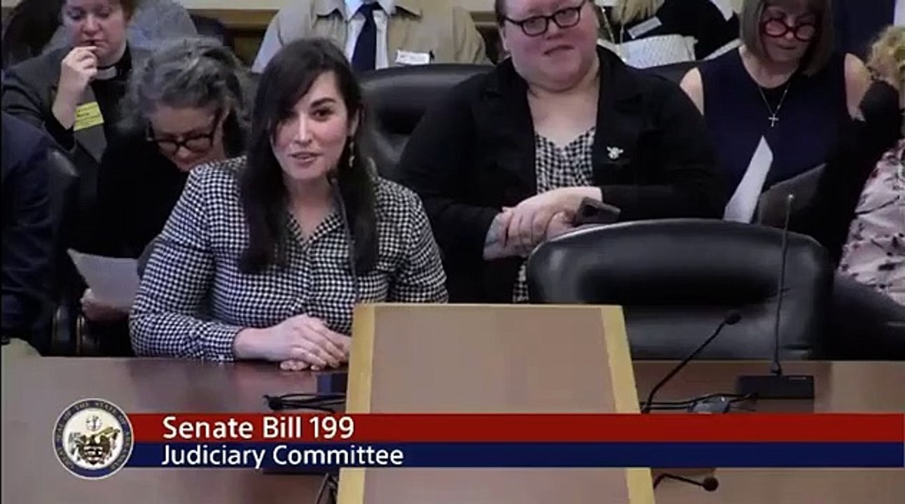 Republican Arkansas state Sen. Matt McKee asks a transgender pharmacist if she has a penis