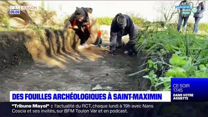 Saint-Maximin: des fouilles archéologiques menées au Jardin de l'enclos 9FEV2023