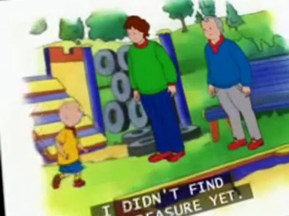 Caillou E074 - The treasure chest