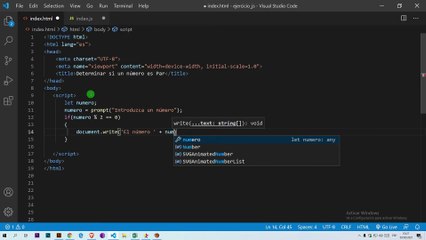 Determinar si un número es par en JavaScript