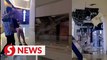 Ceiling collapses at Bayan Lepas mall during downpour