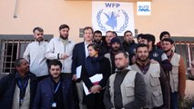 First UN team since earthquake crosses into rebel-held Syria, as anger simmers over slow response
