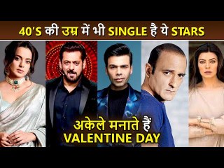 Celebrities Who Are 40 Above and Happily SINGLE Salman , Kangana, Sushmita and More
