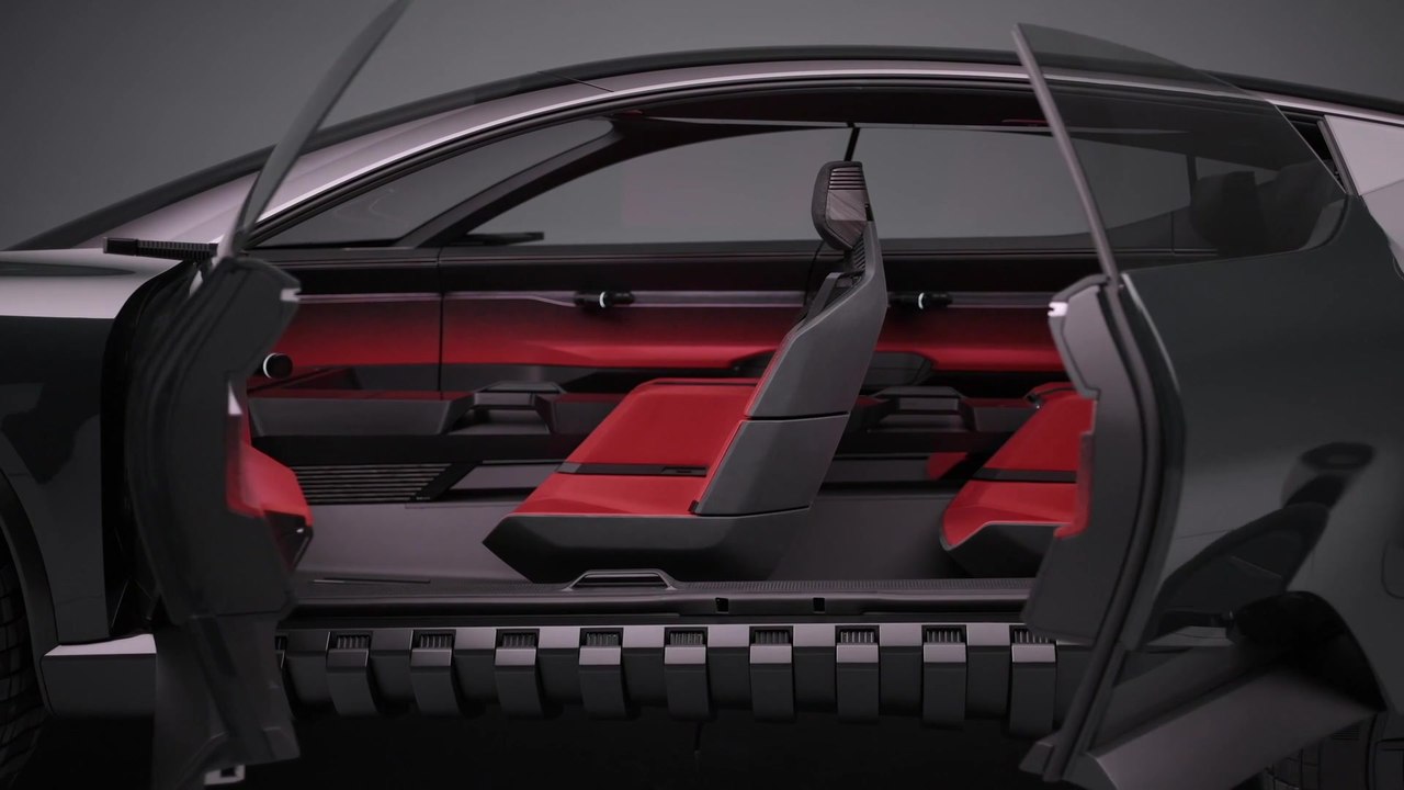 Der Audi activesphere concept - Funktional und reduziert - das Interieur