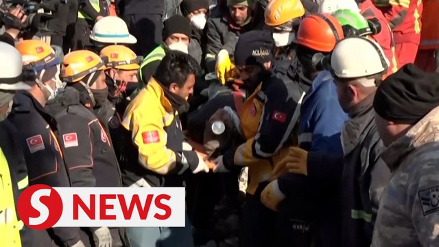 At least nine survivors pulled from Turkiye's rubble