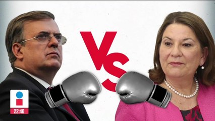 Su gran objetivo es ver cómo me hace daño: Ebrard a Martha Bárcena