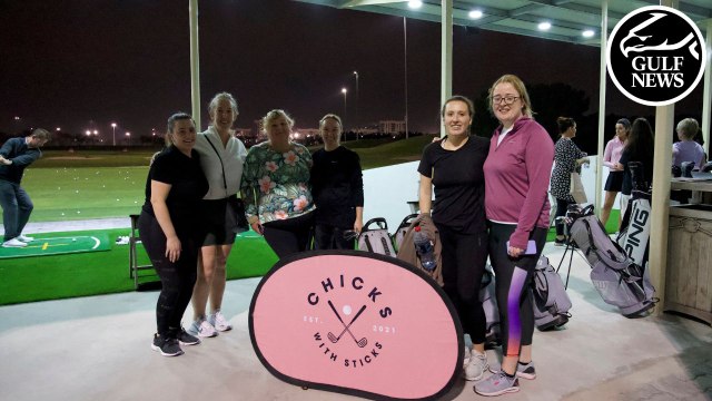 Chicks With Sticks at Abu Dhabi Golf Club