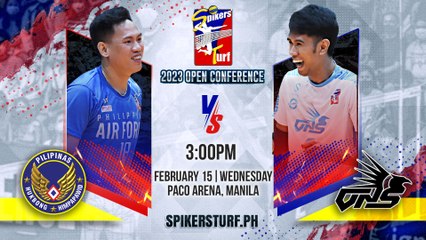 GAME 1 FEB 15, 2023 |  PHILIPPINE AIR FORCE vs VNS VOLLEYBALL CLUB |  OPEN CONFERENCE