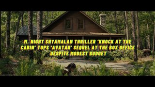 M. Night Shyamalan thriller ‘Knock at the Cabin’ tops ‘Avatar’ sequel at the box office despite modest budget