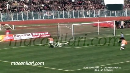 Trabzonspor 4-1 Adanaspor [HD] 21.02.1990 - 1989-1990 Turkish 1st League Matchday 21